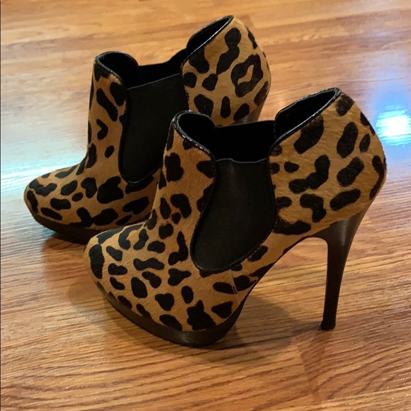 Aldo Leopard Print Booties - Picture 2 of 8